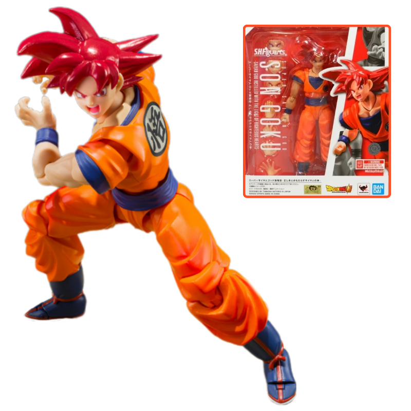 S.H. Figuarts Super Saiyan God Son Goku