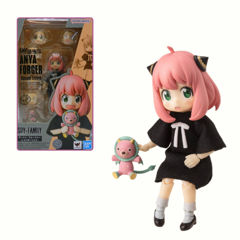 S.H. Figuarts Anya Forger con Ropa de Tela - Casual Attire-