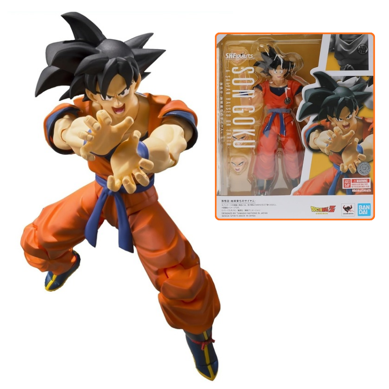 S.H. Figuarts Goku Saiyan Criado en la Tierra - Raised on Earth