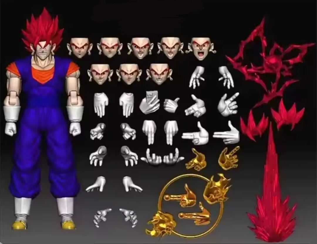 Vegito Super Saiyan God SSG Gd O6 - OC Toys
