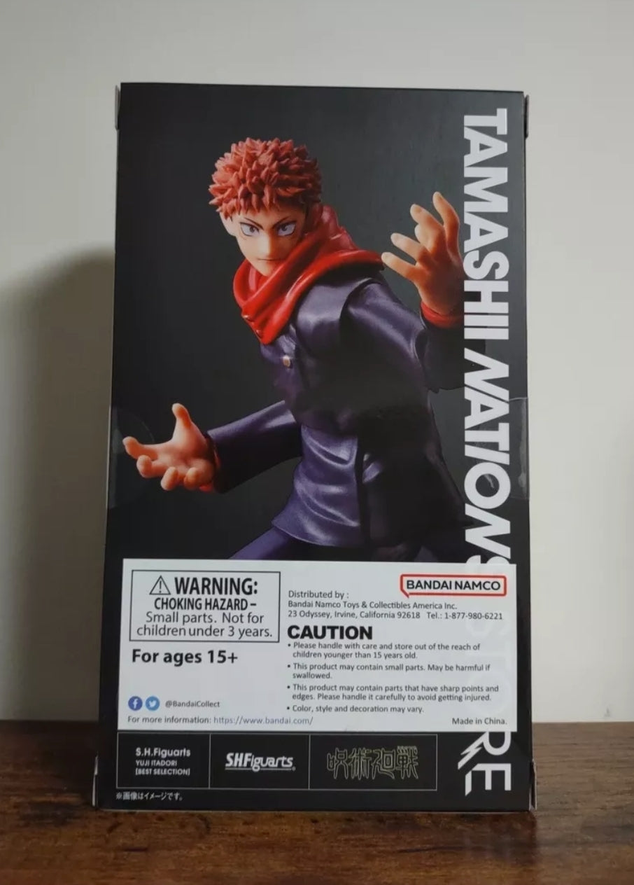 S.H. Figuarts Yuji Itadori - Best Selection Tamashii Nations Store
