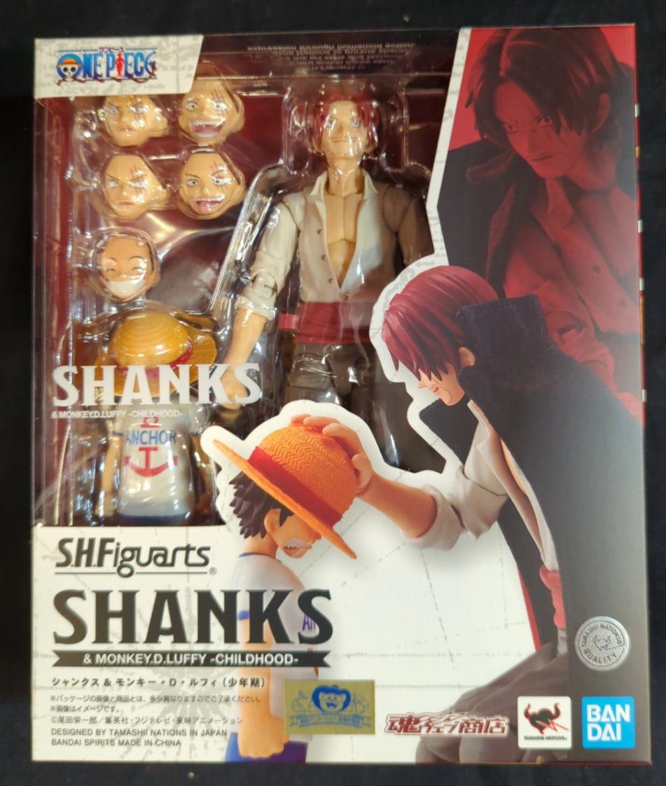S.H. Figuarts Shanks & Monkey D. Luffy Niño
