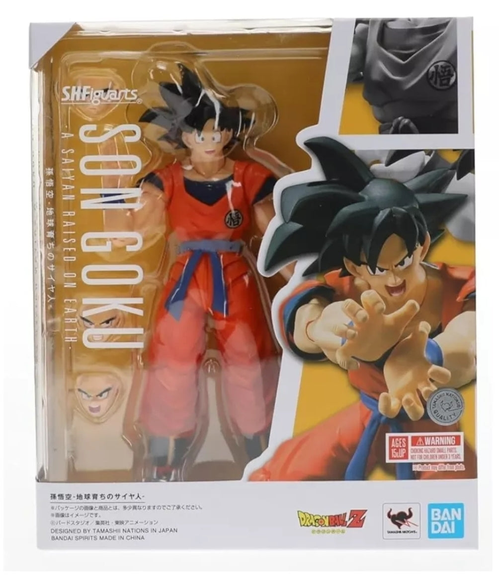 S.H. Figuarts Goku Saiyan Criado en la Tierra - Raised on Earth