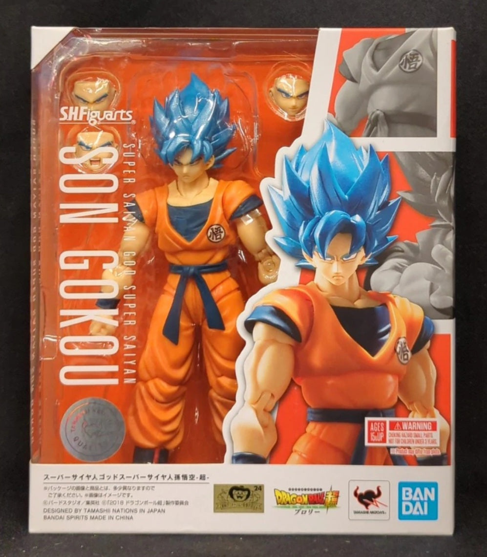 S.H. Figuarts Goku SSGSS - Super Saiyan Blue