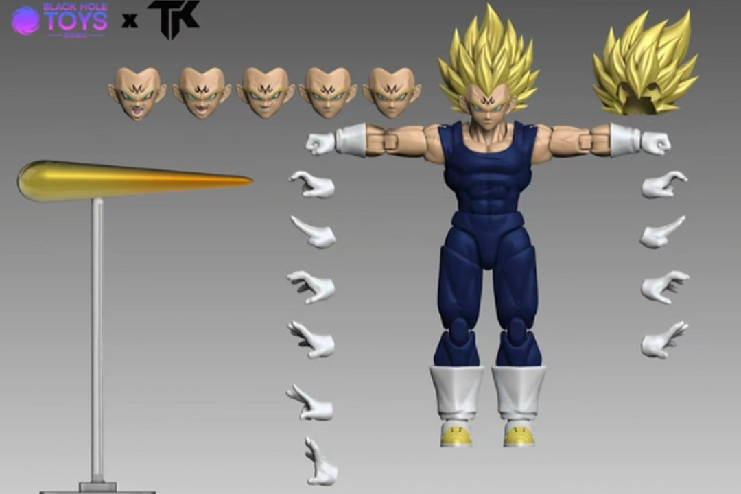 Majin Vegeta Normal Version - Black Hole Toys x TK