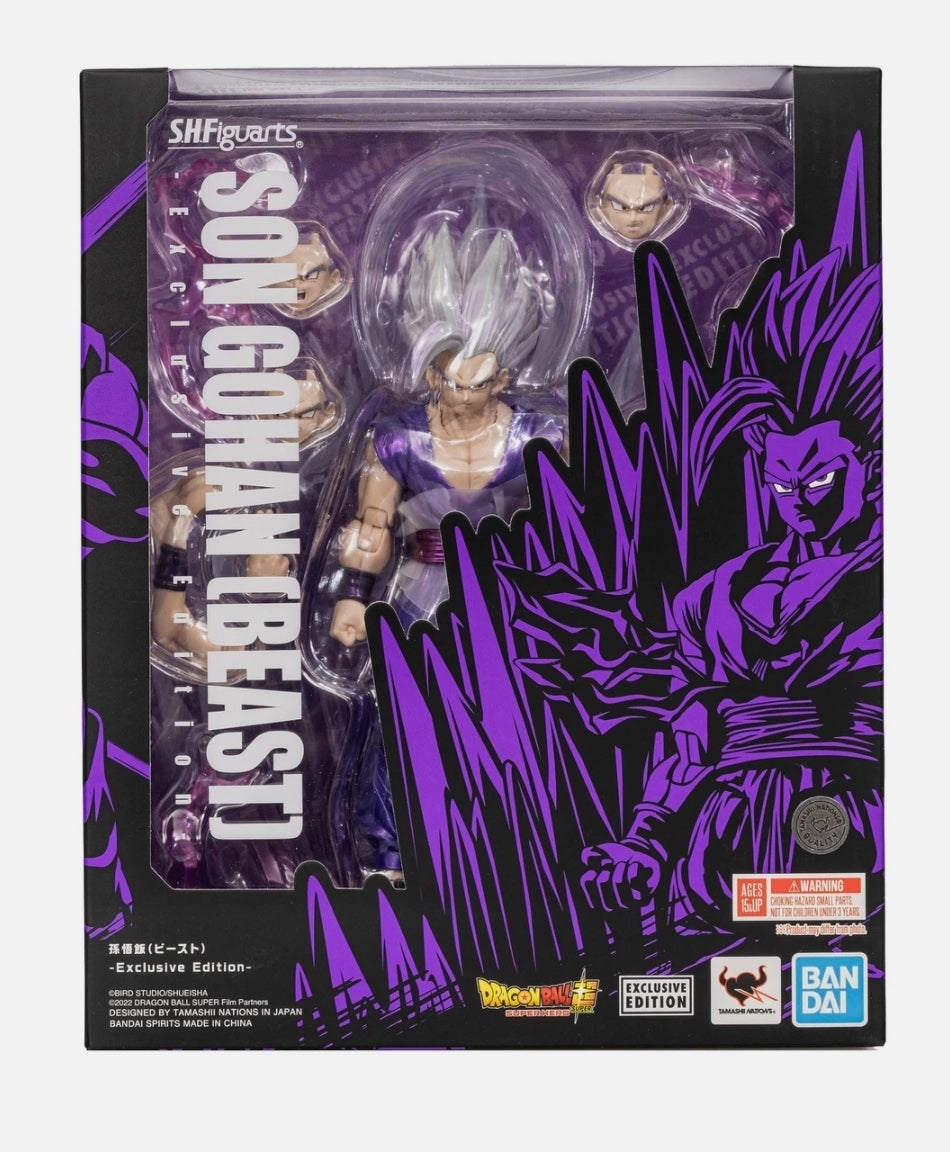 S.h. Figuarts Gohan Beast Exclusive Edition SDCC 2025