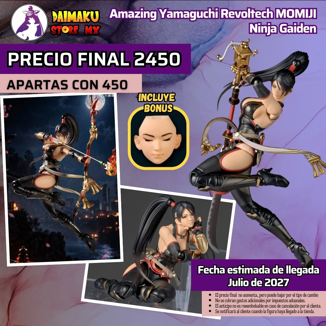 Preventa momiji Revoltech con bonus
