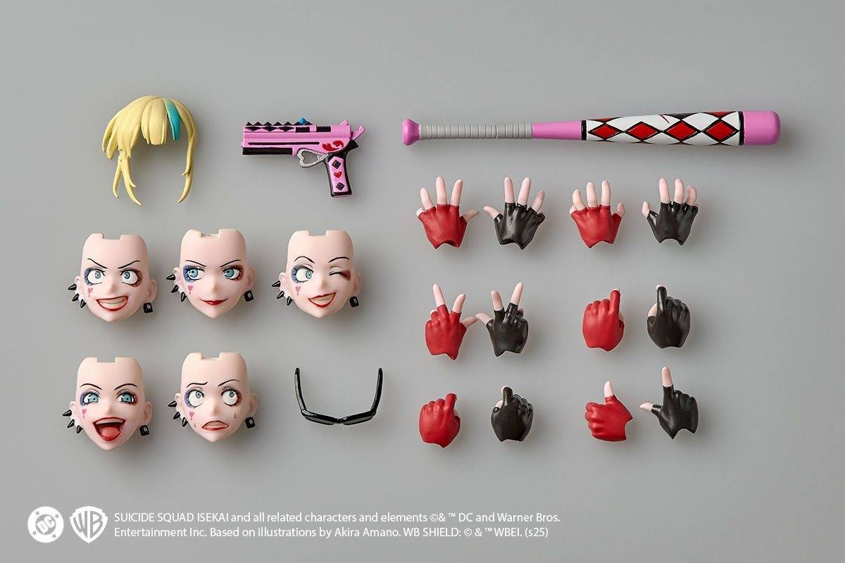 Amazing Yamaguchi Revoltech Harley Quinn - Suicide Squad Isekai Ver.