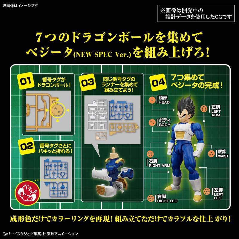 Figure-rise Standard Vegeta - New Spec Version