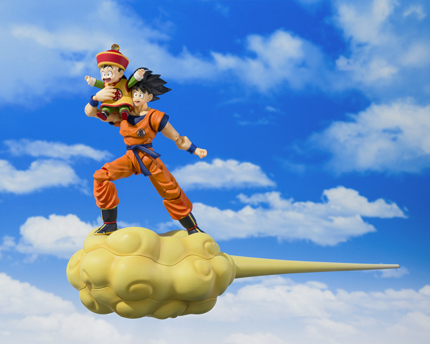 S.H. Figuarts Son Goku & Son Gohan Kid & Kintoun SDCC 2024