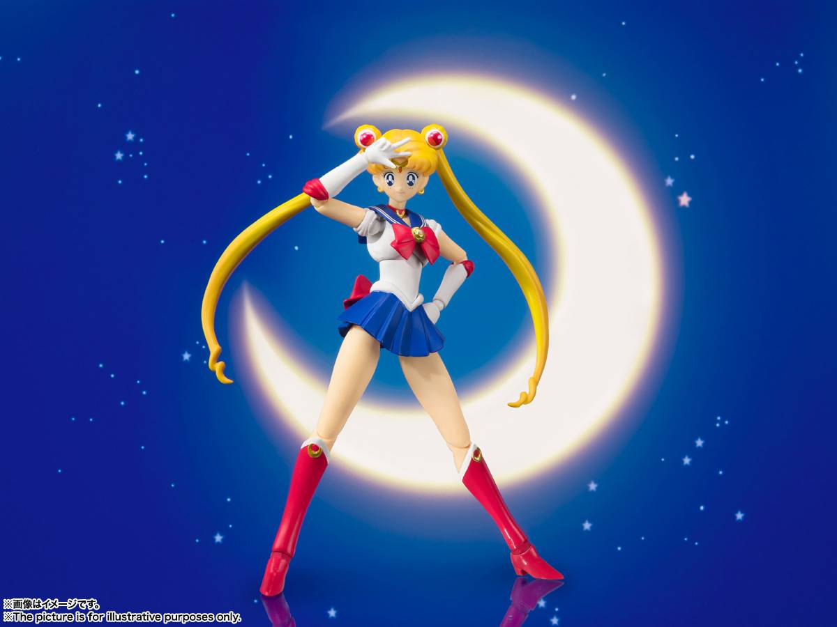 S.H. Figuarts Sailor Moon & Luna - Animation Color Edition