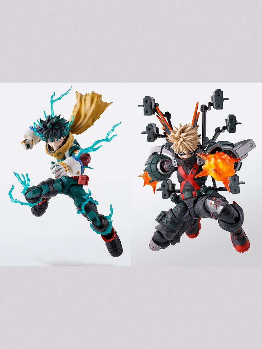 S.H. Figuarts Set Accesorios Plus Ultra para Bakugo & Deku
