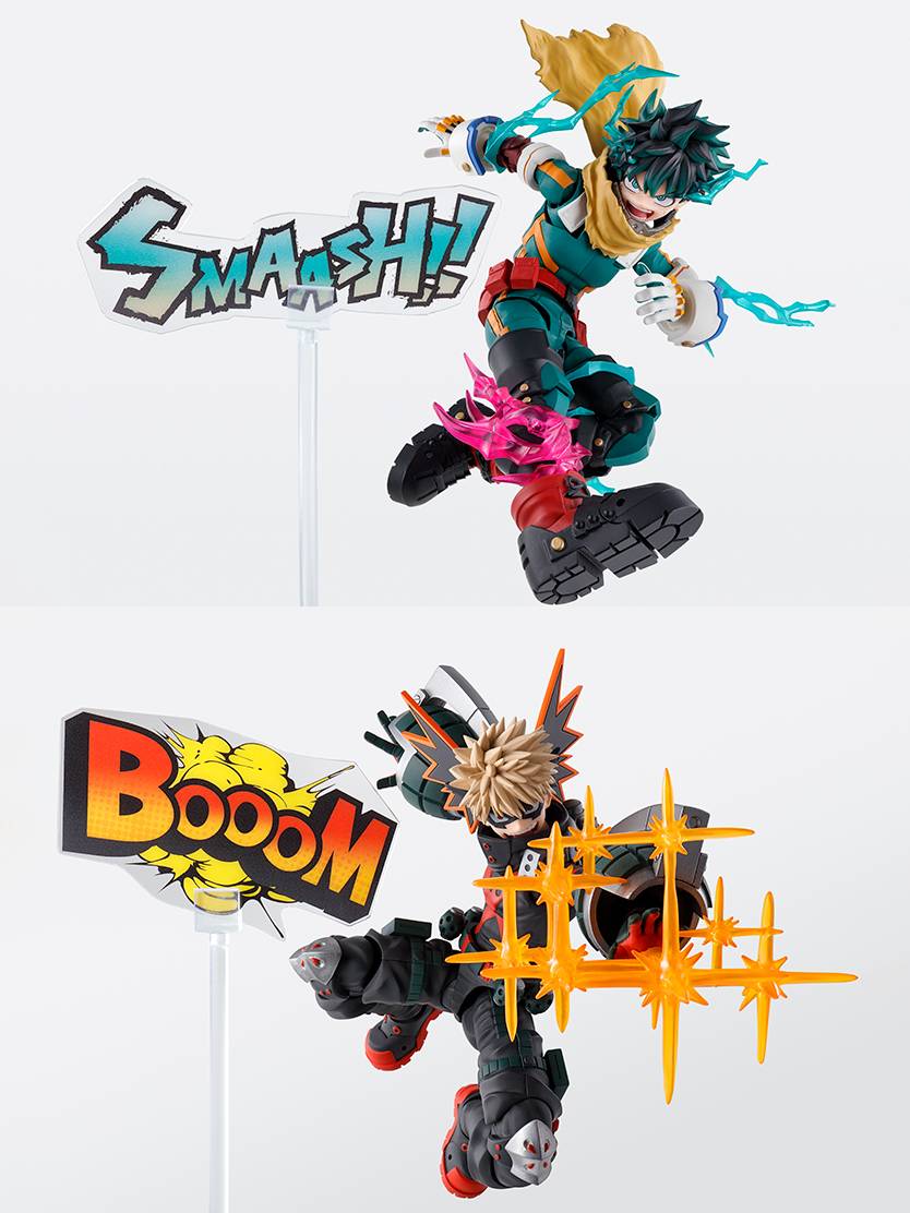 S.H. Figuarts Set Accesorios Plus Ultra para Bakugo & Deku