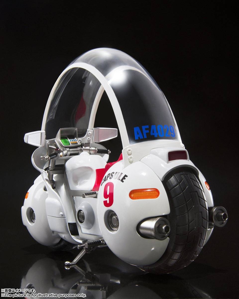 S.h. Figuarts Motocicleta Bulma Cápsula No. 9