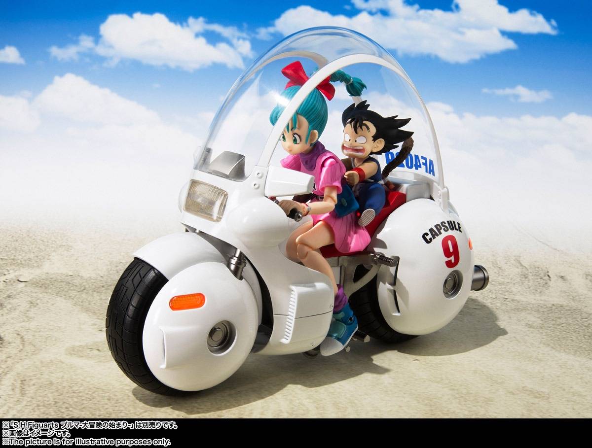 S.h. Figuarts Motocicleta Bulma Cápsula No. 9