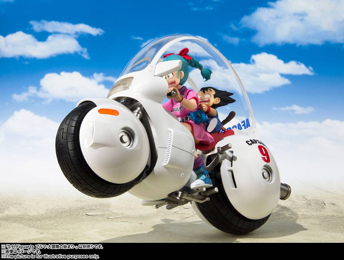 S.h. Figuarts Motocicleta Bulma Cápsula No. 9