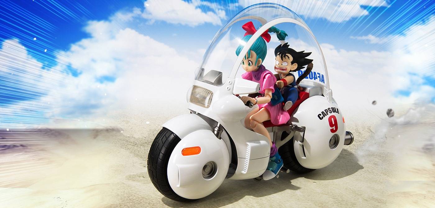 S.h. Figuarts Motocicleta Bulma Cápsula No. 9