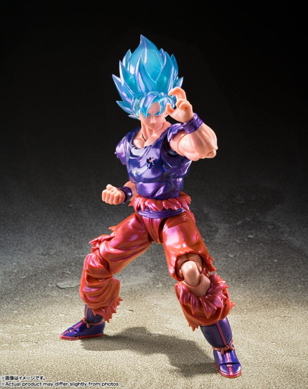S.H. Figuarts Son Goku SSGSS KaioKen Edición V-Jump