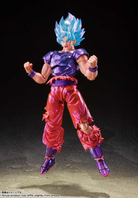 S.H. Figuarts Son Goku SSGSS KaioKen Edición V-Jump