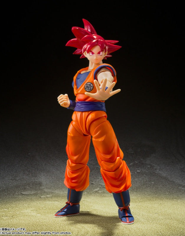 S.H. Figuarts Super Saiyan God Son Goku