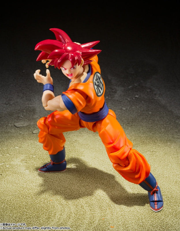 S.H. Figuarts Super Saiyan God Son Goku