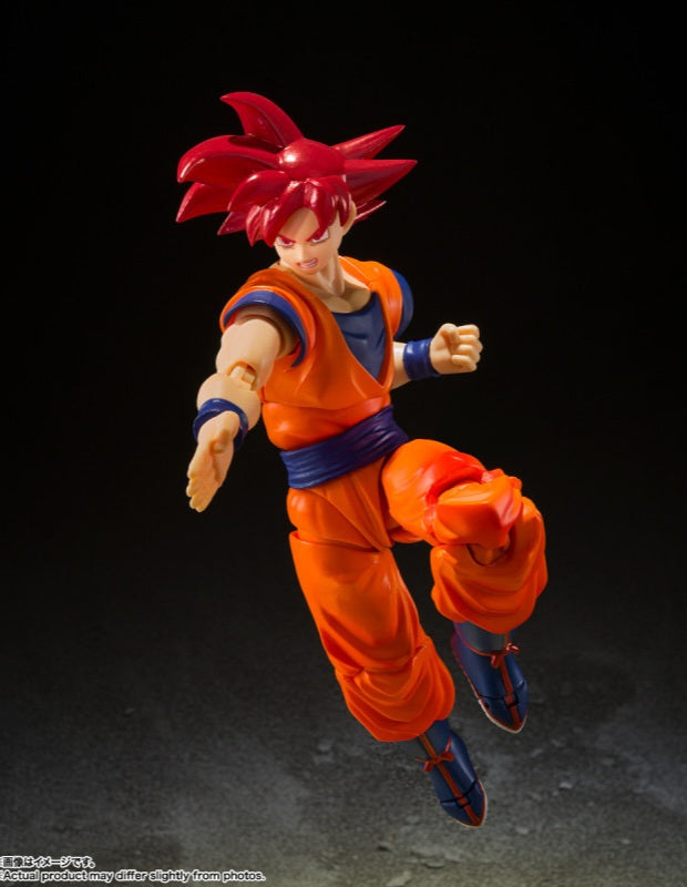S.H. Figuarts Super Saiyan God Son Goku