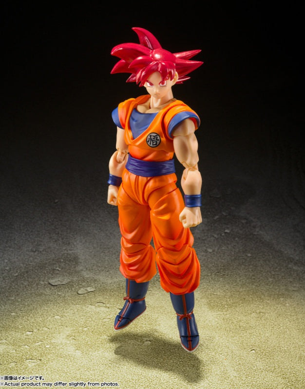 S.H. Figuarts Super Saiyan God Son Goku