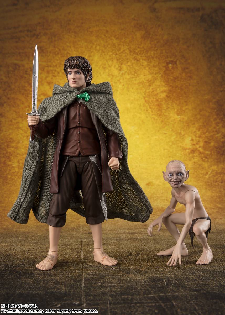 S.H. Figuarts - Frodo Baggins & Gollum - The Lord Of The Rings