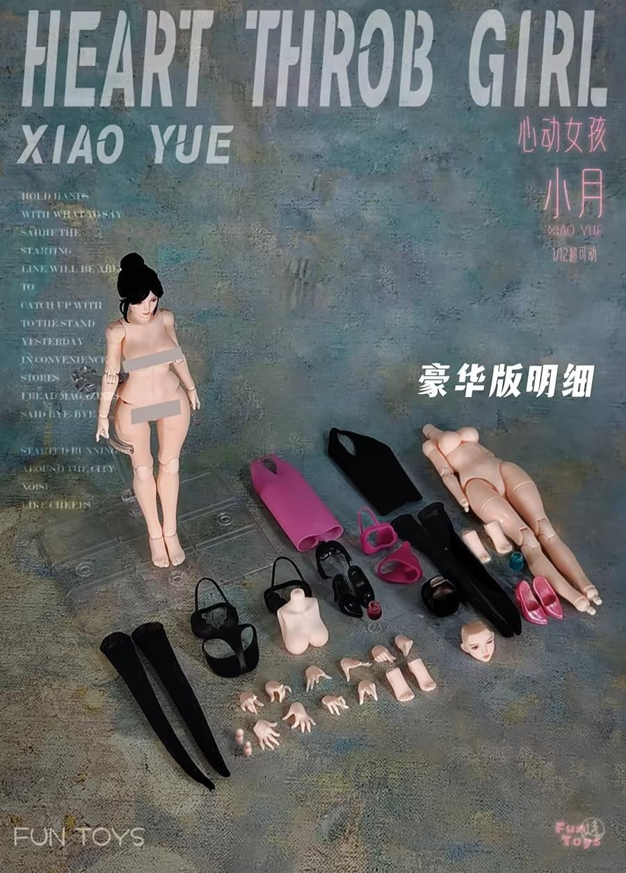 Fun Toys Heart Throb Girl Xiaoyue Deluxe Version 1/12