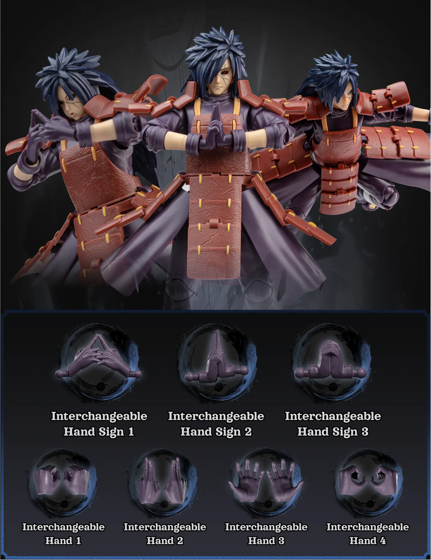 Naruto Champion Class 05 - Madara Uchiha [Blokees]
