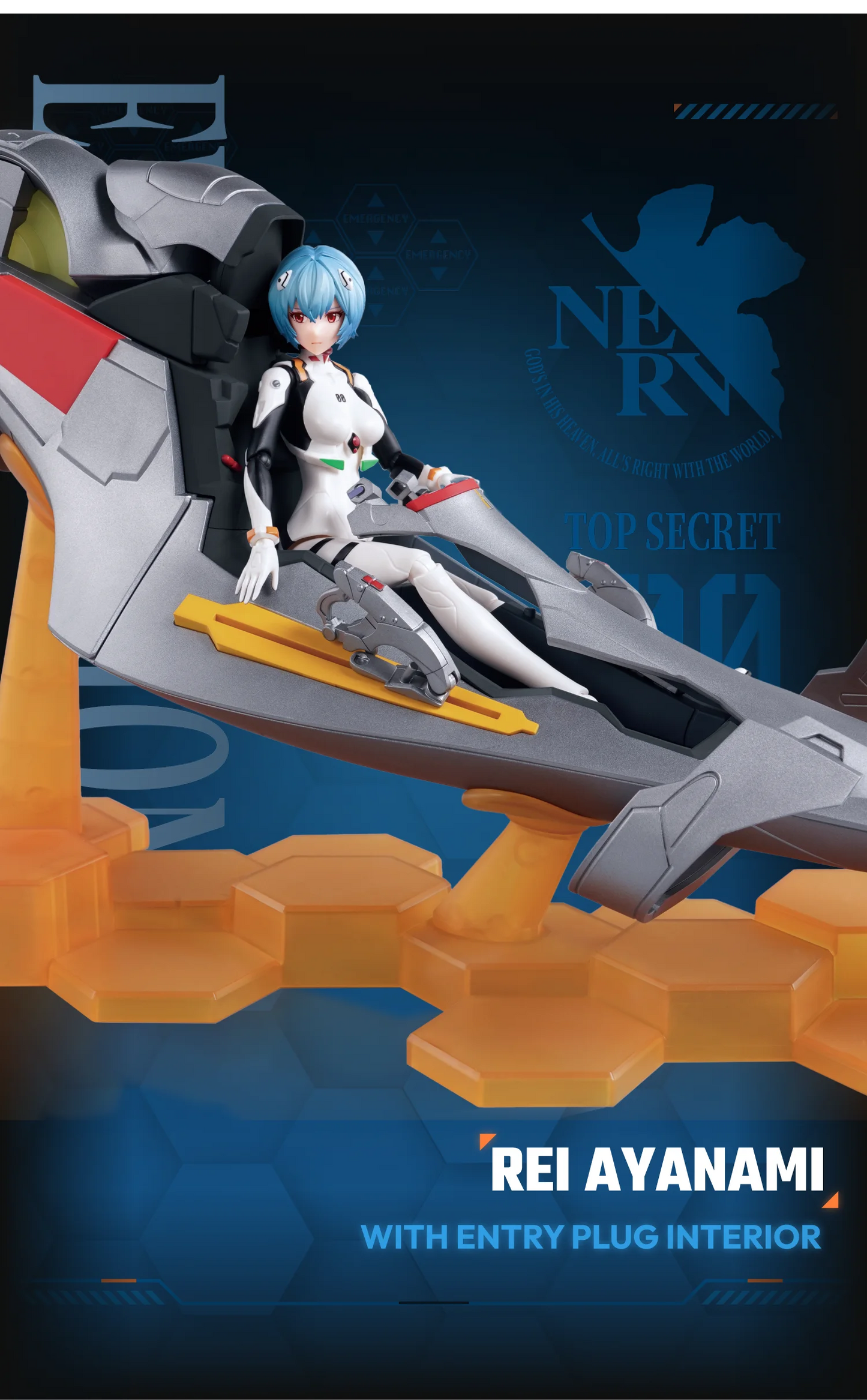 Rei Ayanami With Entry Plug Interior - Evangelion [Blokees]