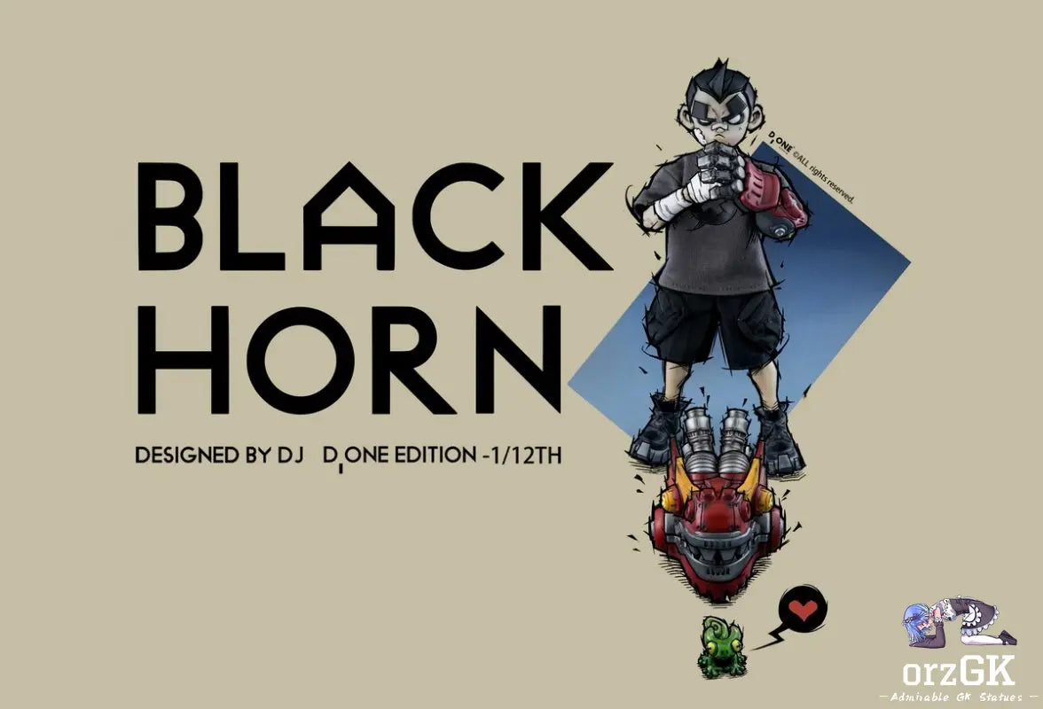 Black Horn Doll 1/12 The Year of The Loong [D ONE Studio]