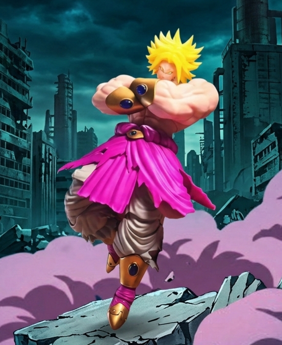 Red Bolt Studios Fenrir RL004 - Broly Super Saiyan Z - Kong