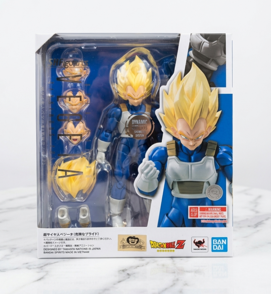 S.H. Figuarts Super Saiyan Vegeta - Dangerous Pride