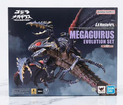 S.H.MonsterArts Megaguirus Evolution Set