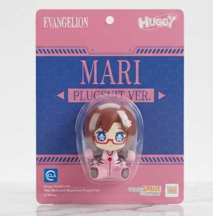 Huggy Good Smile - Mari Illustrious Makinami (Plugsuit Ver.) -Evangelion
