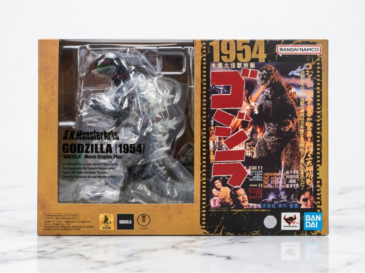 S.H. MonsterArts GODZILLA [1954] - Movie Graphic Plus -