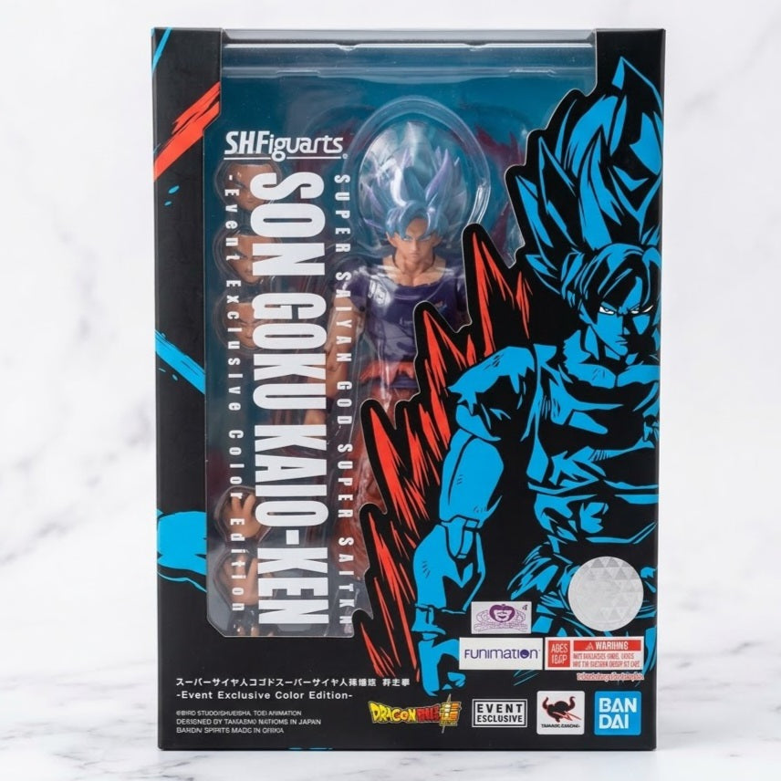S.H. Figuarts SSGSS SON Goku Kaioken Exclusivo NYCC 2021