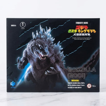 Hiya Toys Godzilla (2001) - Godzilla, Mothra and King Ghidorah