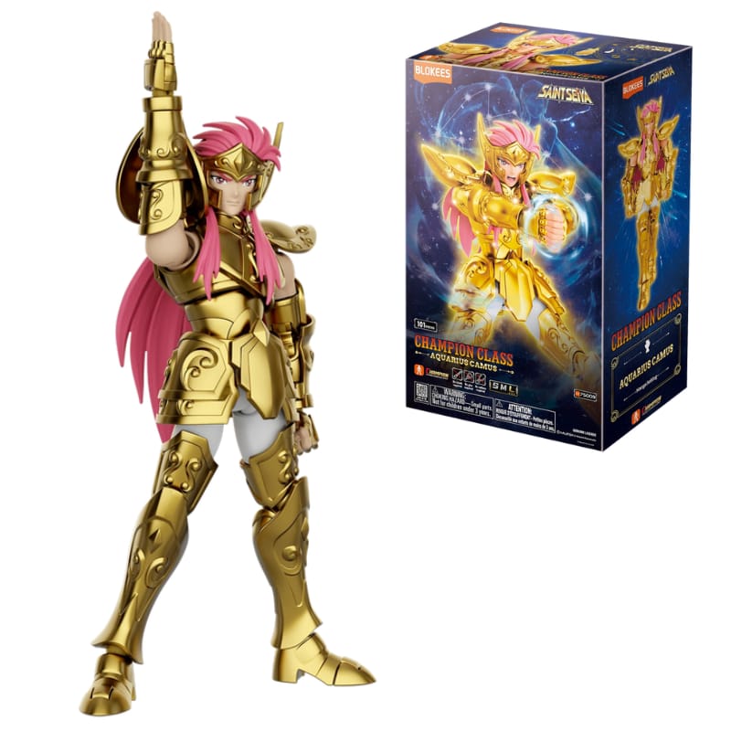 Saint Seiya Champion Class 08 Aquarius Camus [Blokees]