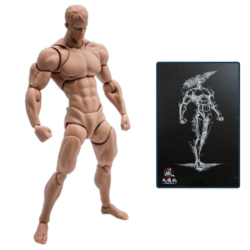 Super Action Male Body 1/12 Flesh Color Ver. [Wind Toys]