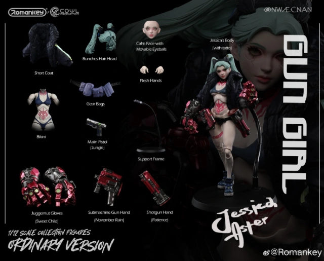 Gun Girl Jessica Alter - Romankey -  Ordinary Version [Rebecca]