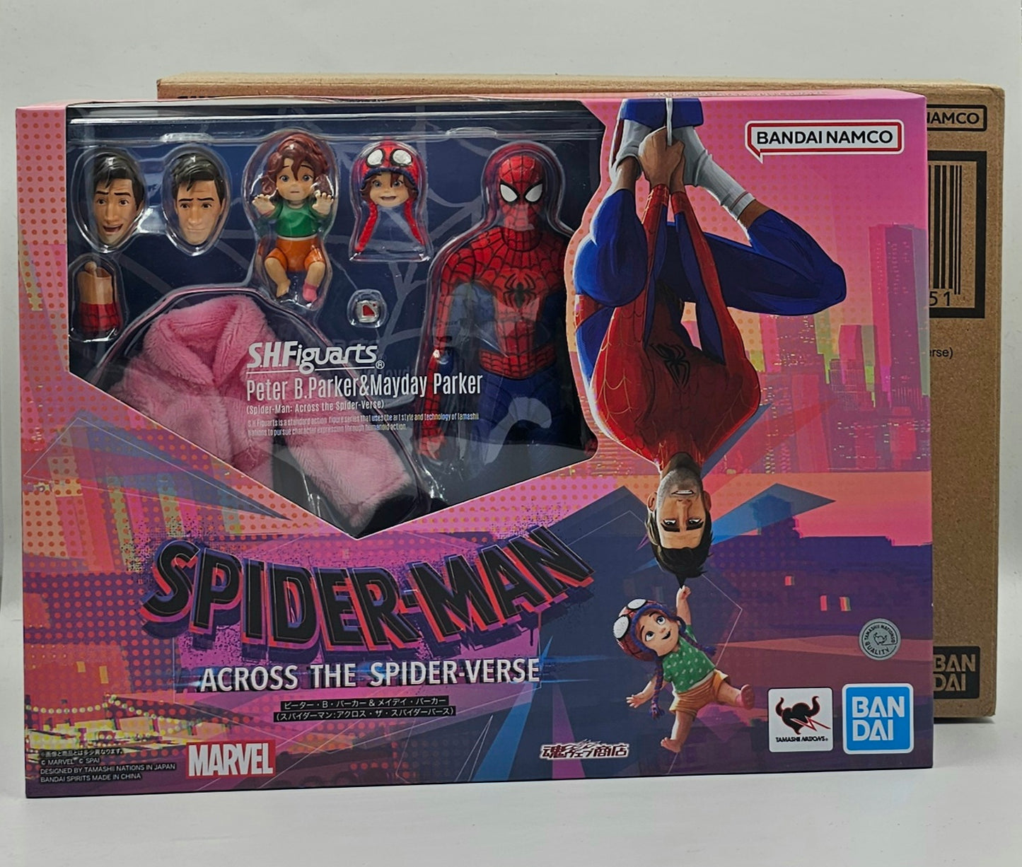 S.H. Figuarts Peter B. Parker & Mayday Parker