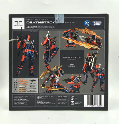 Amazing Yamaguchi Revoltech Deathstroke Ver 1.5 con Bonus
