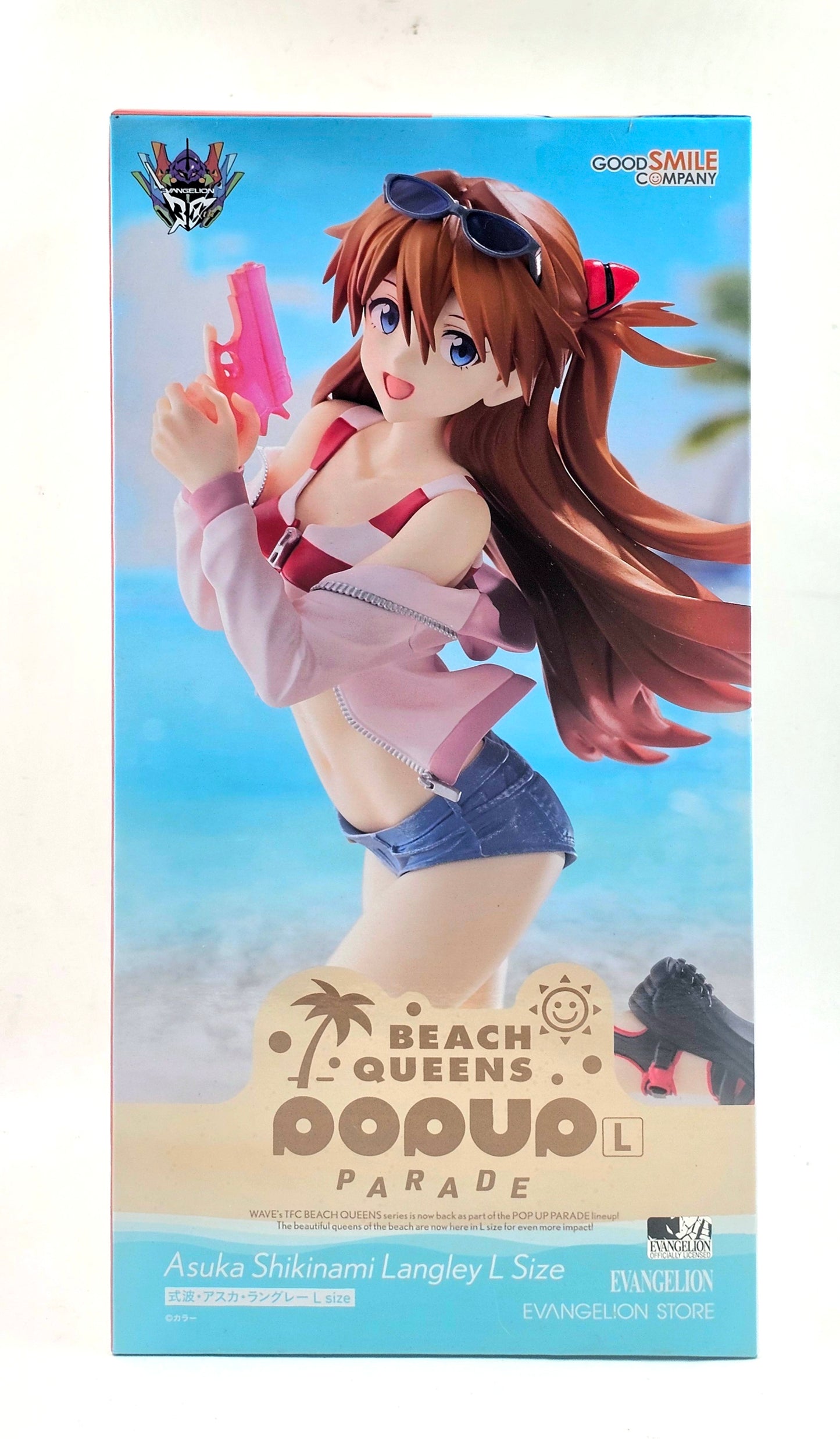 POP UP PARADE Asuka Langley L Size (Beach Queens) - Evangelion