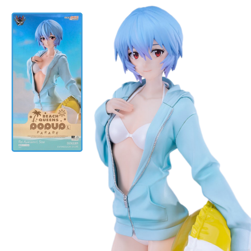 POP UP PARADE Rei Ayanami L Size (Beach Queens) - Evangelion