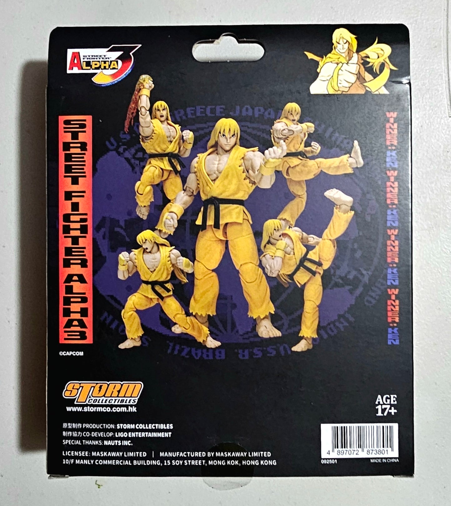 Storm Arena KEN Exclusiva NYCC 2025 - Street Fighter Alpha 3 [Storm Collectibles]