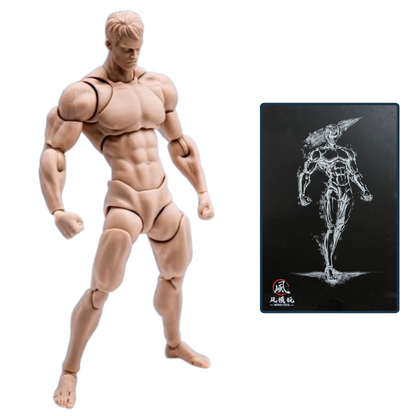 Super Action Male Body 1/12 White Color Ver. [Wind Toys]