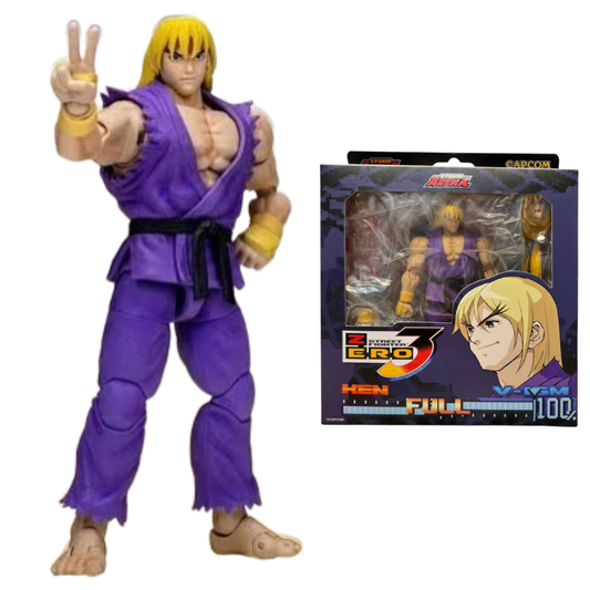 Storm Arena KEN Exclusive Traje Morado - Street Fighter Zero 3 [Storm Collectibles]