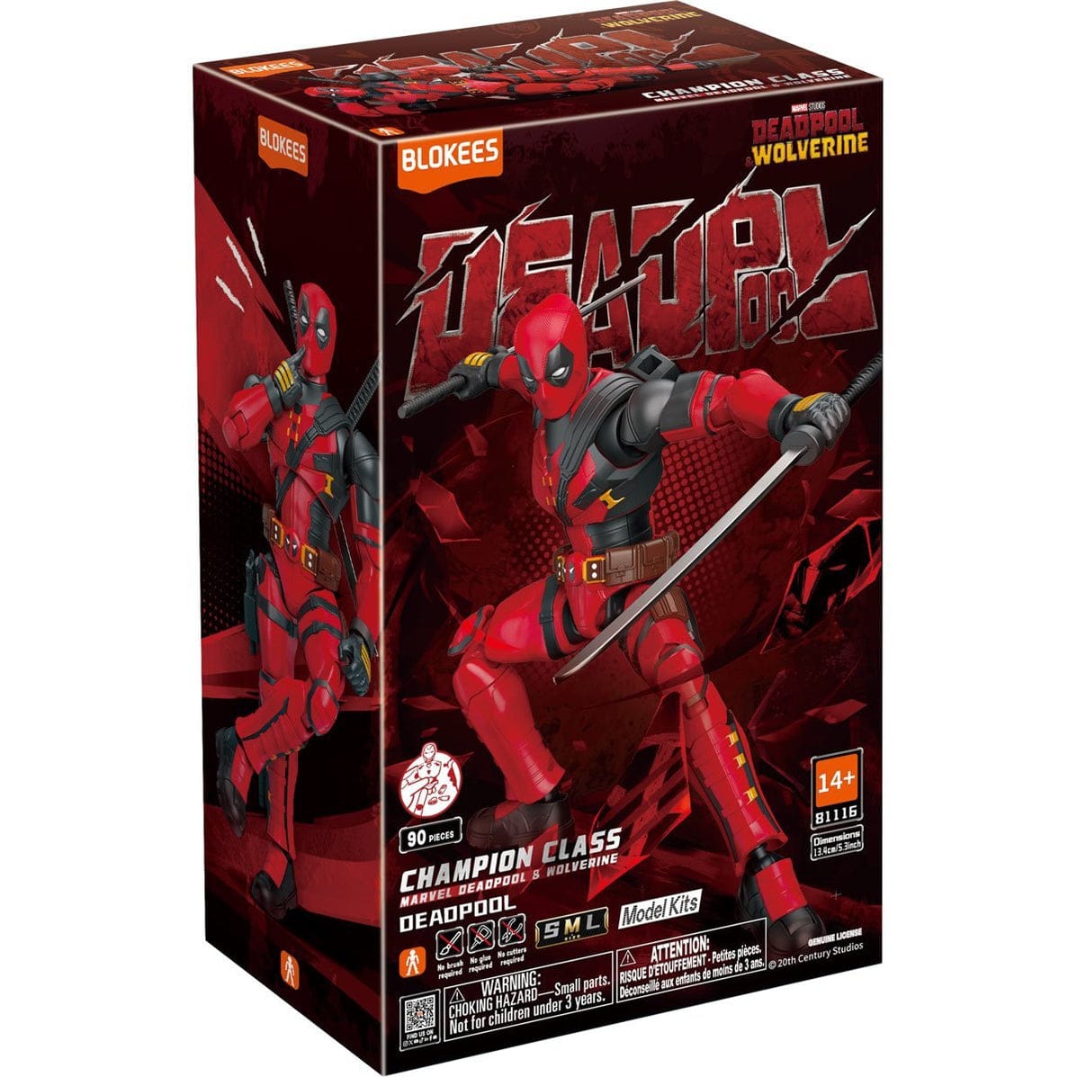 Marvel Infinity Saga Champion Class Deadpool [Blokees]